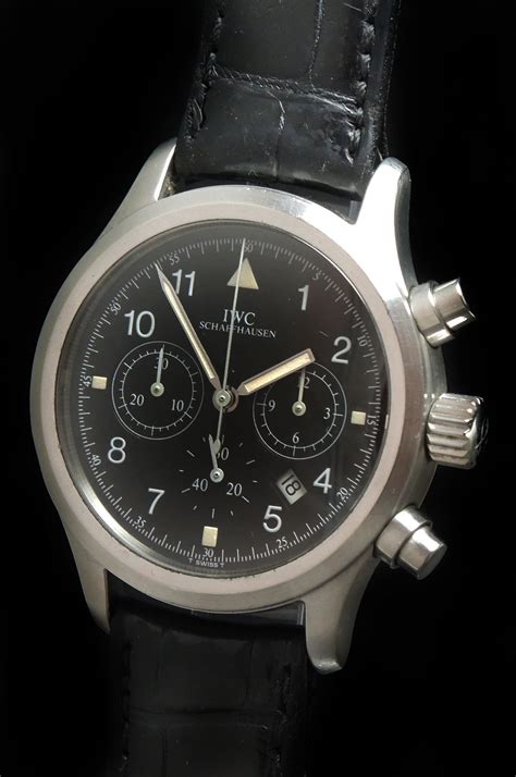 iwc fliegeruhr chronograph wasserdicht|iwc der flieger chronograph.